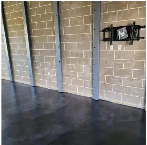 Concrete surface after project 1
