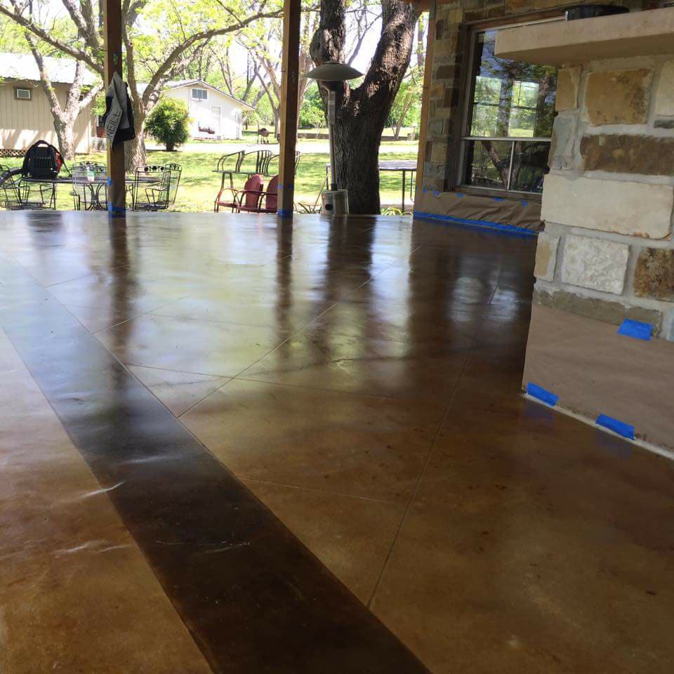 Patios by Decorative Concrete of Austin